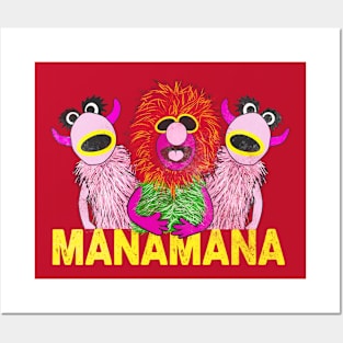 the muppets show mana mana manamana mahna mahna Posters and Art